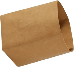 1Pc Paper Storage Bag Creative Packing Bag for School Travel Design with Bottom Khaki Color