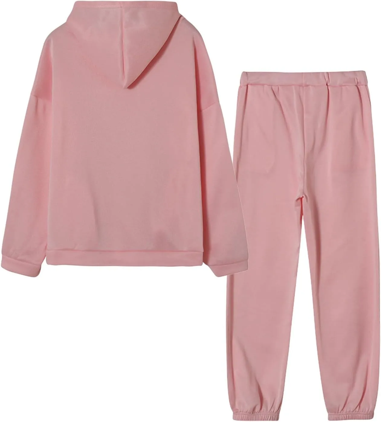 2 Piece Fall Sets for Women - Graphic Hoodies and Baggy Sweatpants Tracksuit