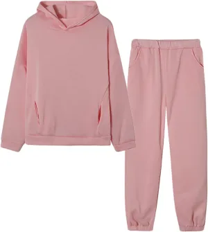 2 Piece Fall Sets for Women - Graphic Hoodies and Baggy Sweatpants Tracksuit