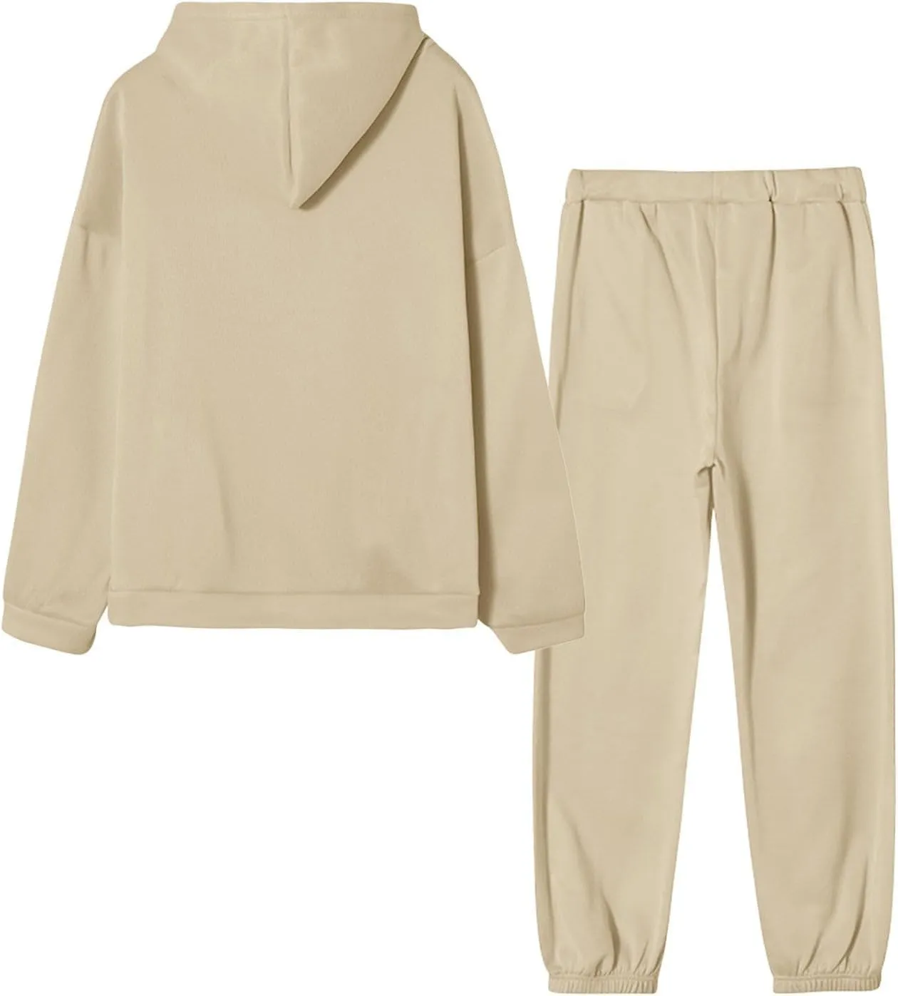 2 Piece Fall Sets for Women - Graphic Hoodies and Baggy Sweatpants Tracksuit