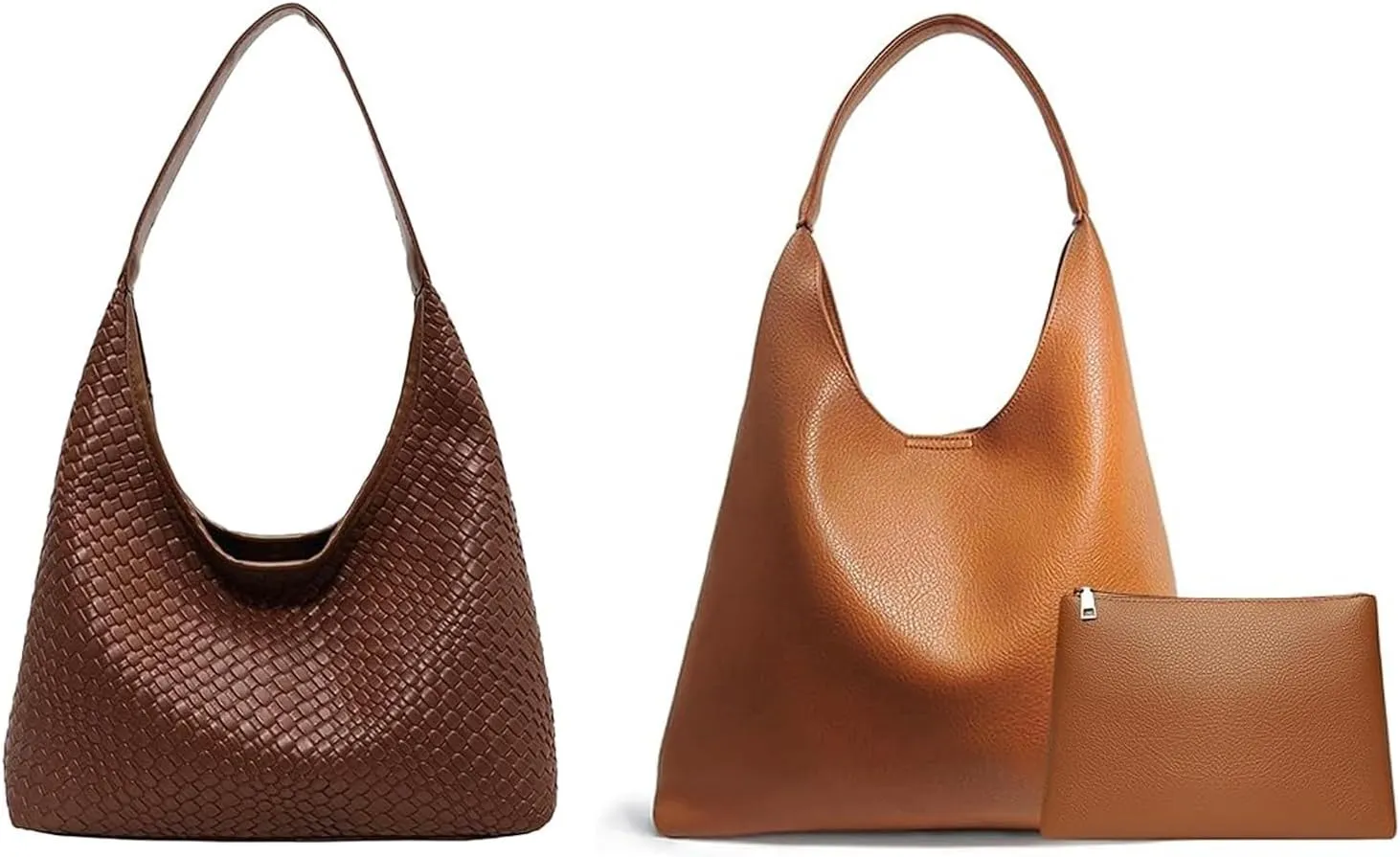 2025 Leather Tote Bag for Women Top-handle Shoulder Bag, Hobo Bags Large Capacity Soft Vegan Crossbody Handbag Underarm
