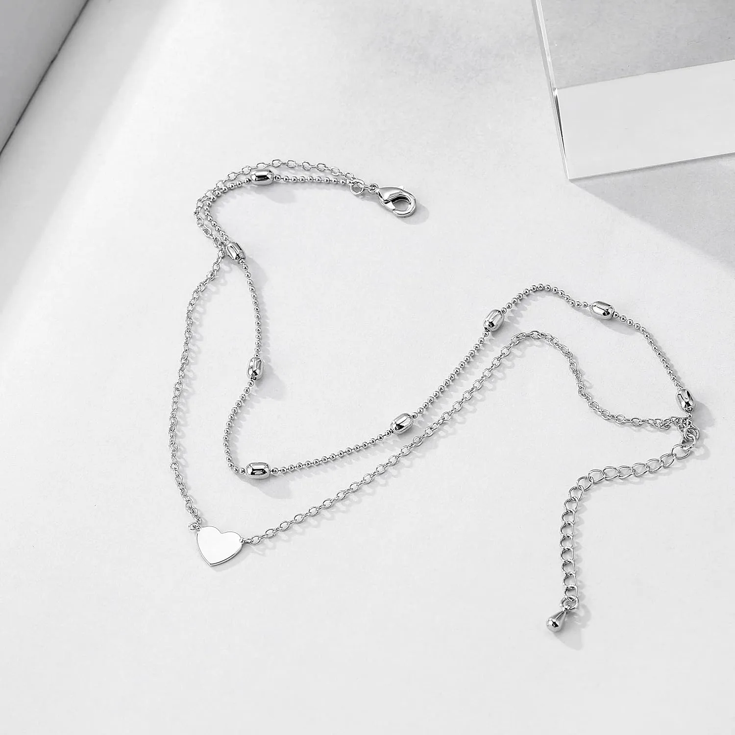 Anklet for Women 14K Gold Plated Dainty Freshwater Pearl Bead Anklets for Women Waterproof Minimalist Simple Anklets For Teen Girls Fashion Summer Jewelry Anklet For Women