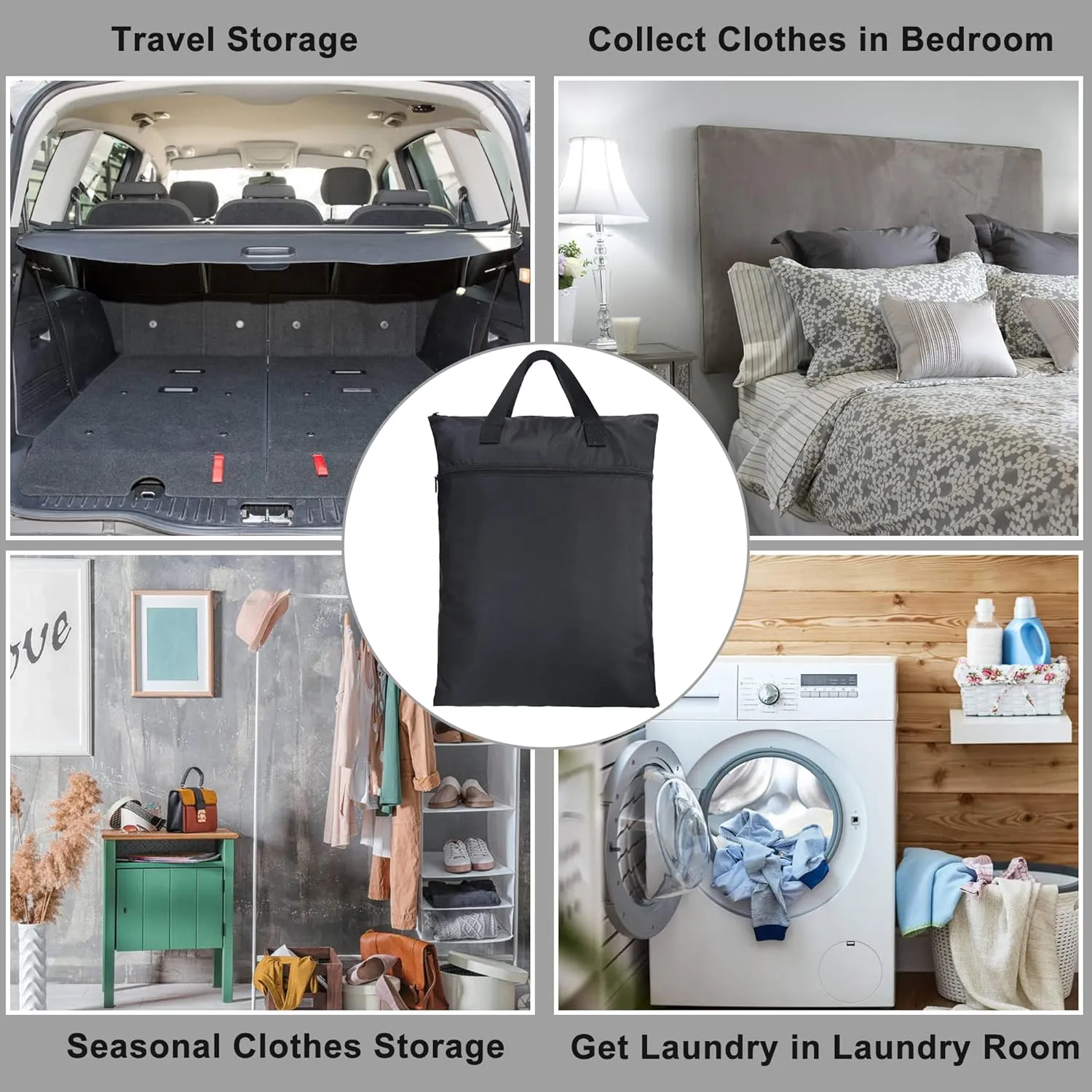 BeeGreen Laundry Backpack Bag Extra Large Heavy Duty