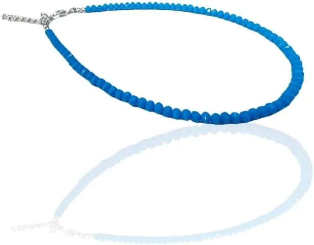 Black Bead Crystal Evil Eye Anklet Bracelet for Women Handmade Simple Waterproof Ankle Foot Bracelets for Women Minimalist Jewelry Adjustable