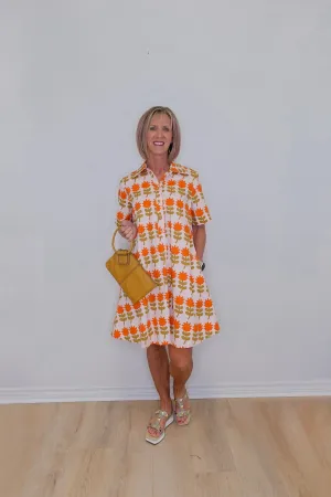BLOOMING TULIPS DRESS