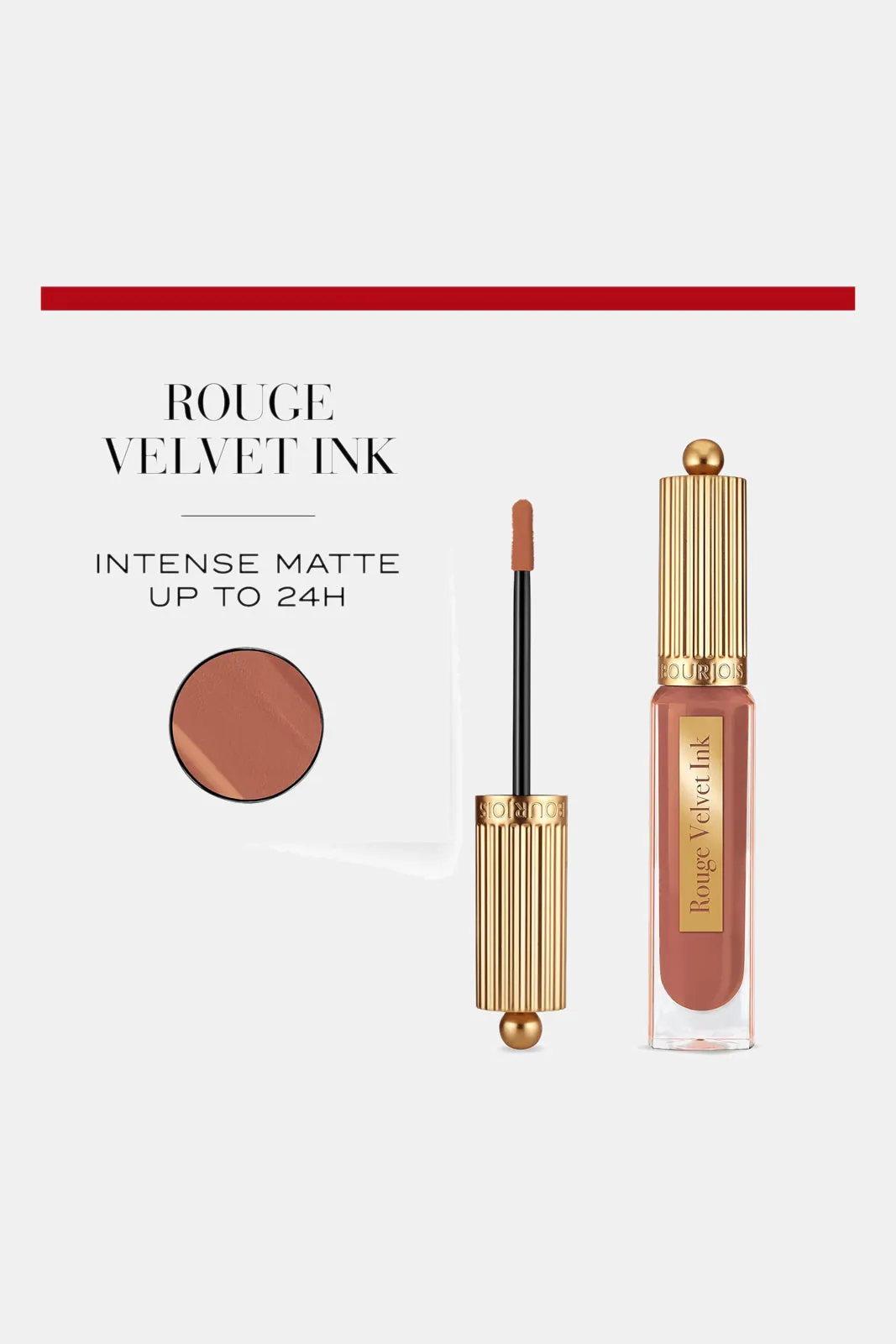 Bourjois Rouge Velvet Ink Lipstick 20- Brownista