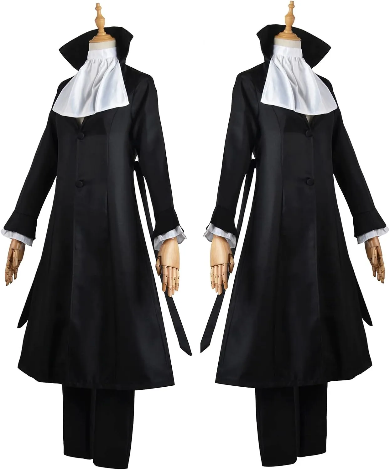 Bungo Stray Dogs Nakahara Chuuya Cosplay Costume Mens Halloween Party Suit Trench Coat Jacket Vest Shirt Pants