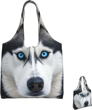 Canvas Tote Bag Reusable Grocery Bags Lightweight Handbag Cartoon Giraffe Tote Bag for Shopping Cloth Bags