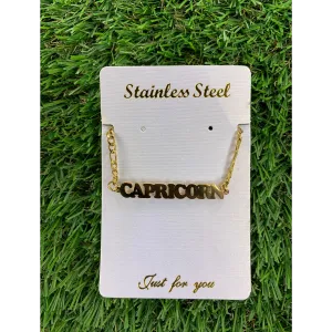 Capricorn Zodiac Anklet