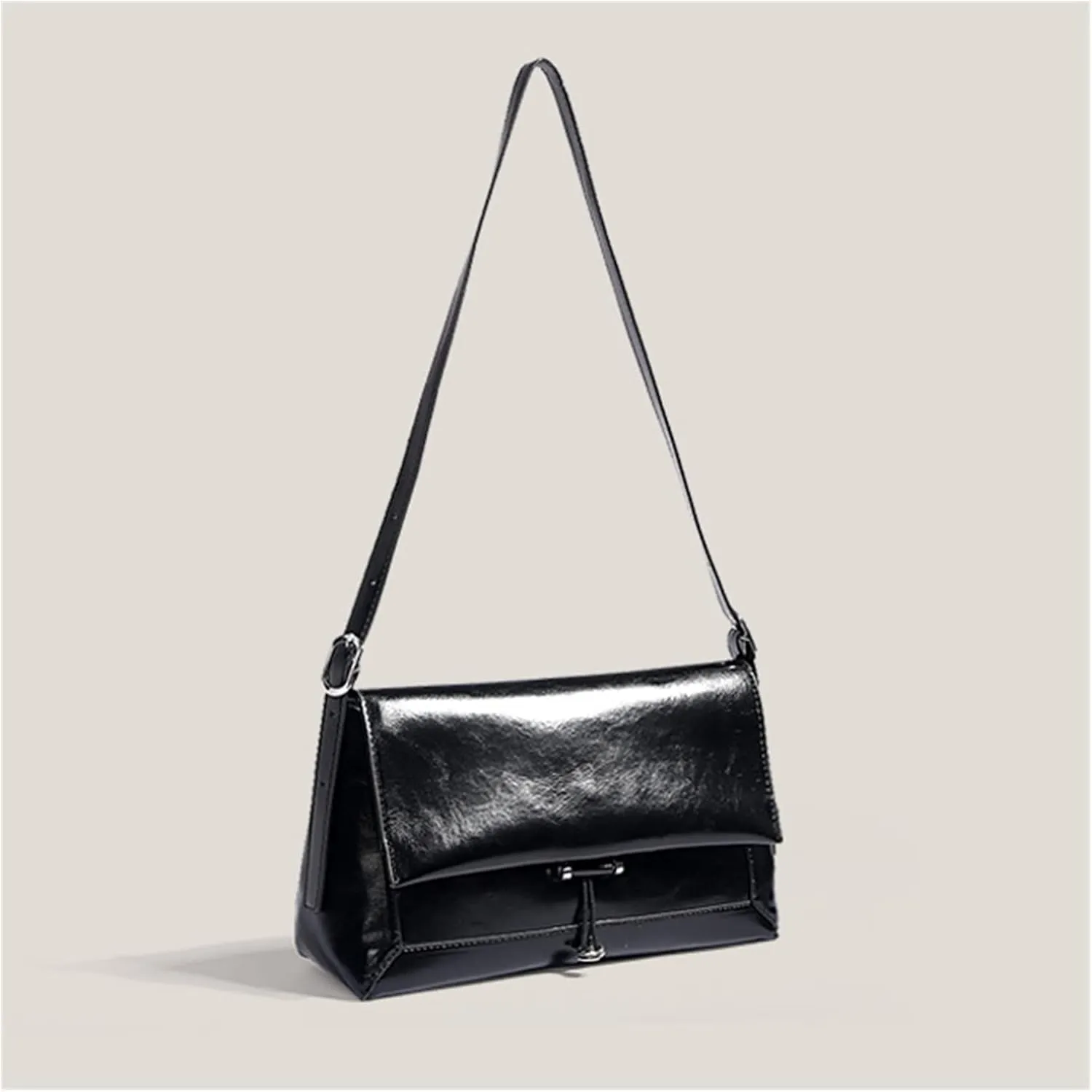Casual Quality Shoulder Bag For Women Messenger Bag Crossbody Bags For Women Handbags Square Shopper Tote Bag(Brown)