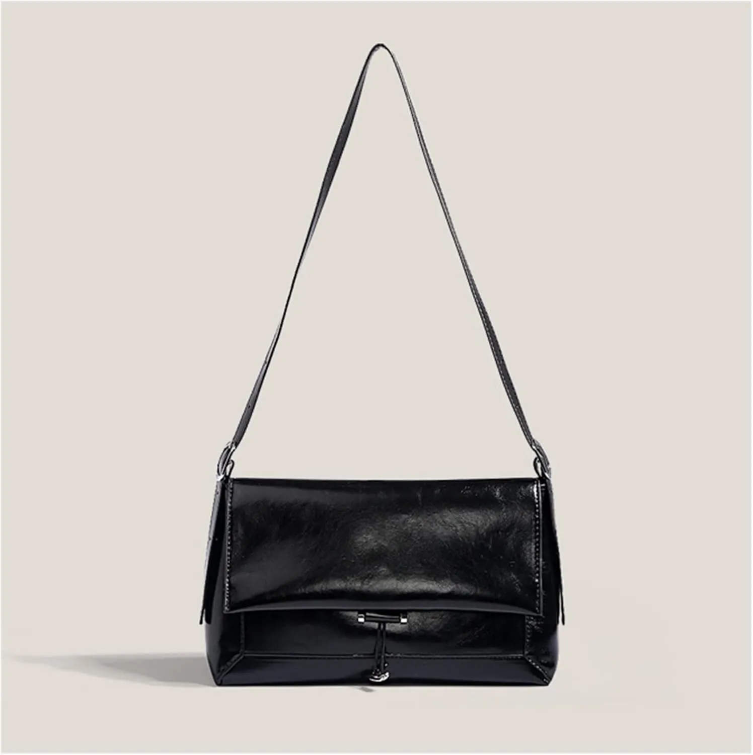 Casual Quality Shoulder Bag For Women Messenger Bag Crossbody Bags For Women Handbags Square Shopper Tote Bag(Brown)