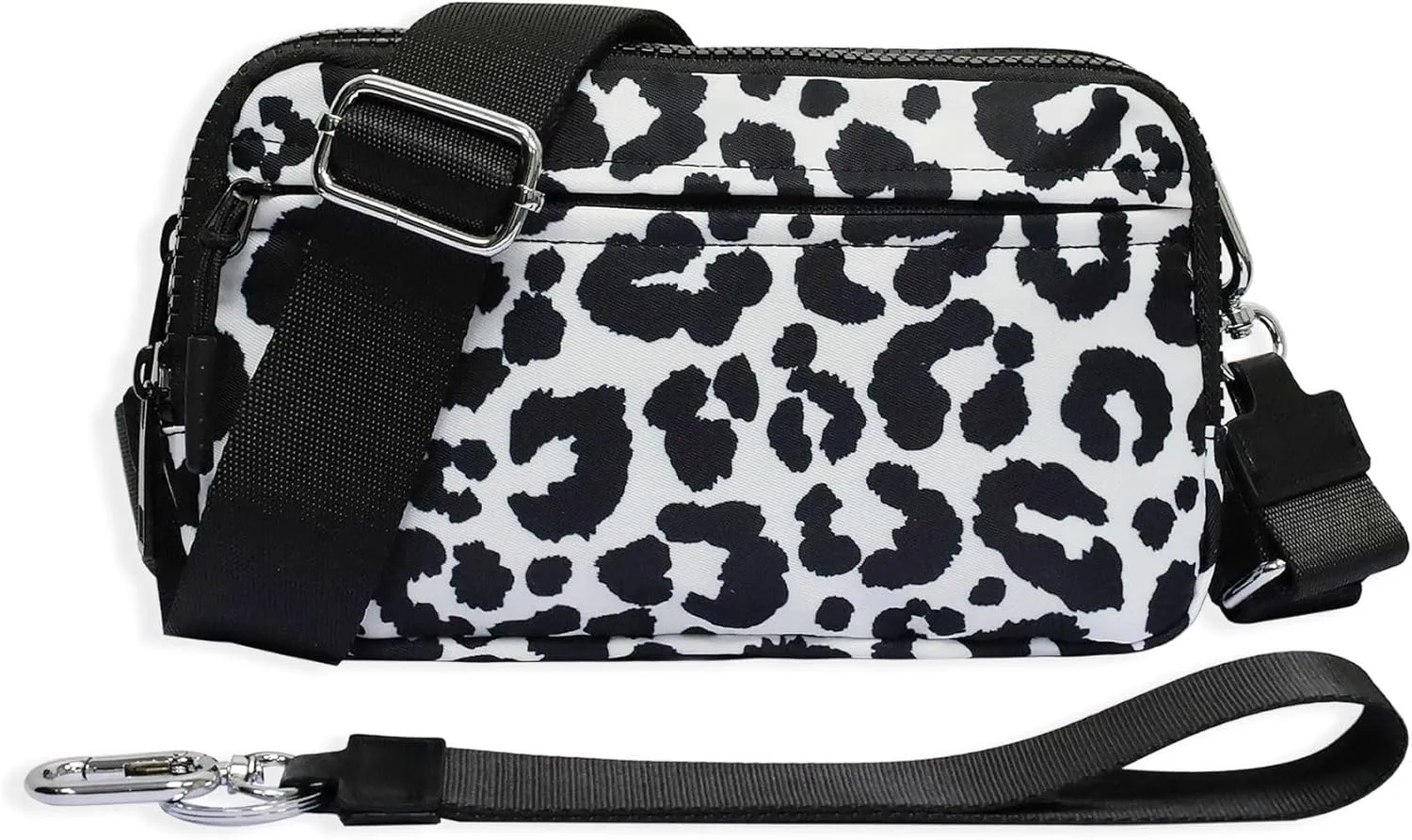 Checkered Wristlet Wallets Small Crossbody Bags Waterproof Chest Purse for Travel Credit Card Phone Organizer