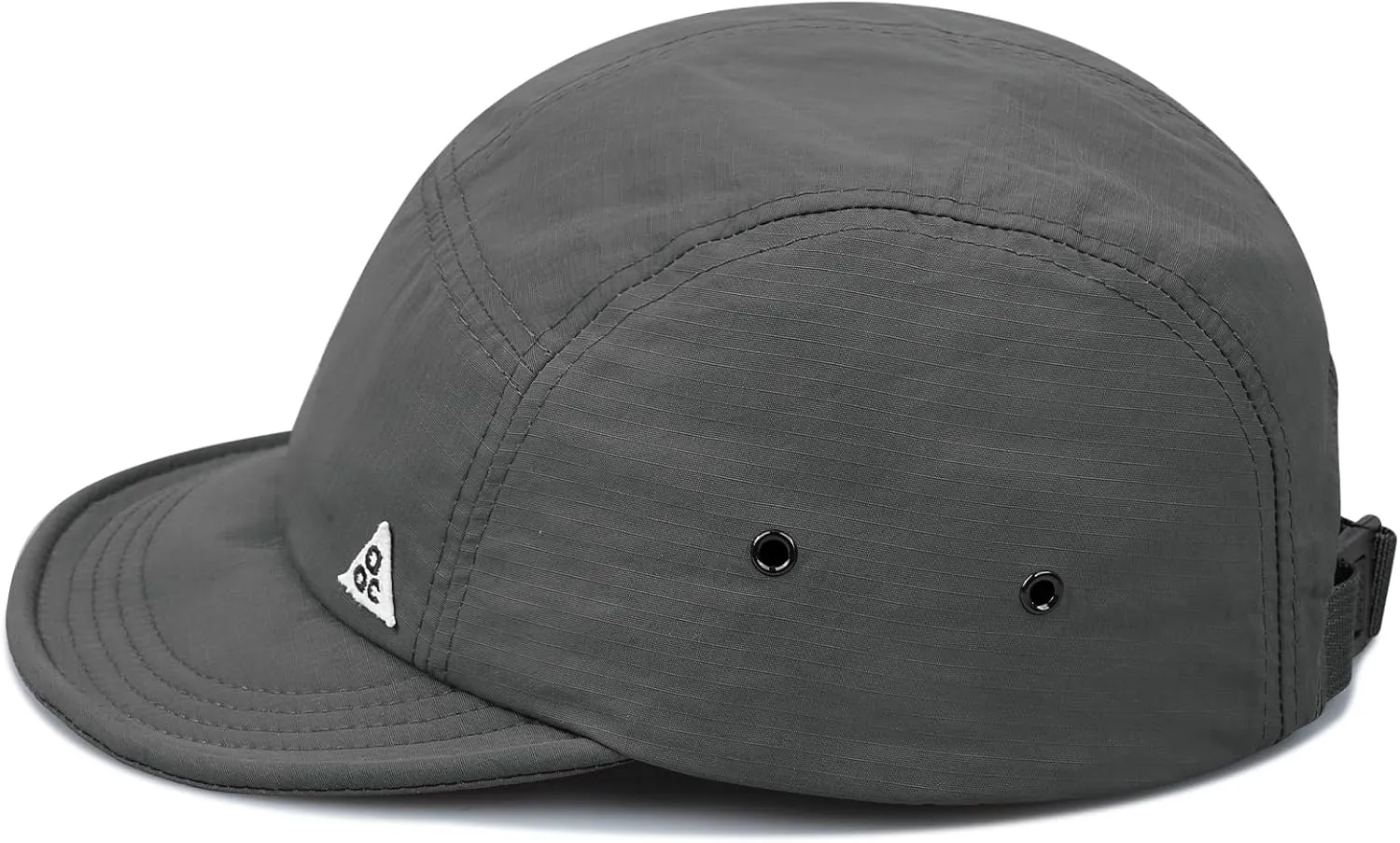 Clakllie 5 Panel Hat for Women Men Waterproof Flat Bill Hats Short Brim Baseball Cap Unstructured Golf Dad Hats Trucker Cap