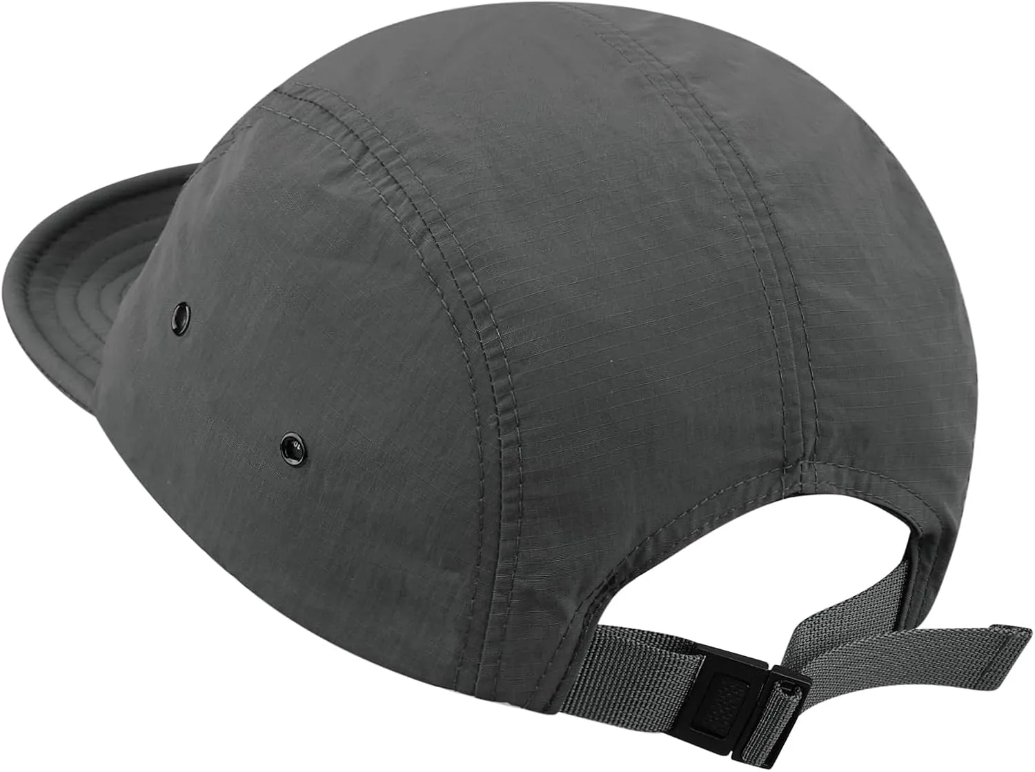 Clakllie 5 Panel Hat for Women Men Waterproof Flat Bill Hats Short Brim Baseball Cap Unstructured Golf Dad Hats Trucker Cap