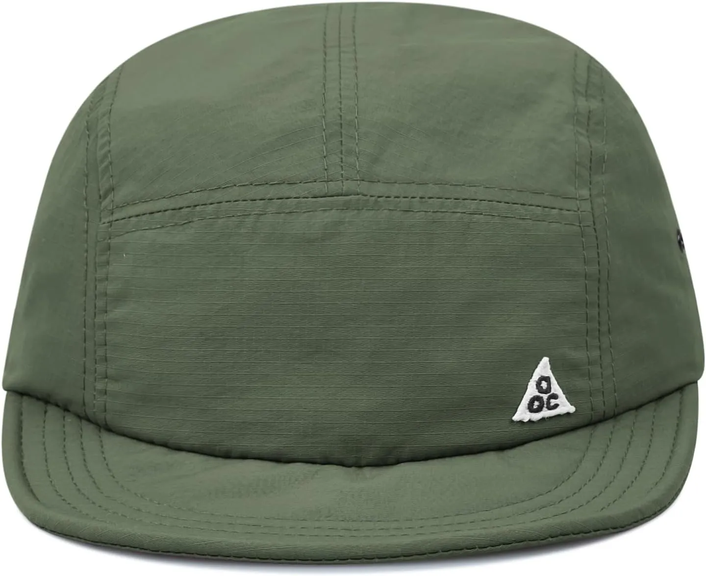 Clakllie 5 Panel Hat for Women Men Waterproof Flat Bill Hats Short Brim Baseball Cap Unstructured Golf Dad Hats Trucker Cap