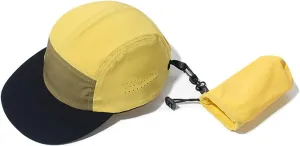 Clakllie 5 Panel Hat for Women Men Waterproof Flat Bill Hats Short Brim Baseball Cap Unstructured Golf Dad Hats Trucker Cap