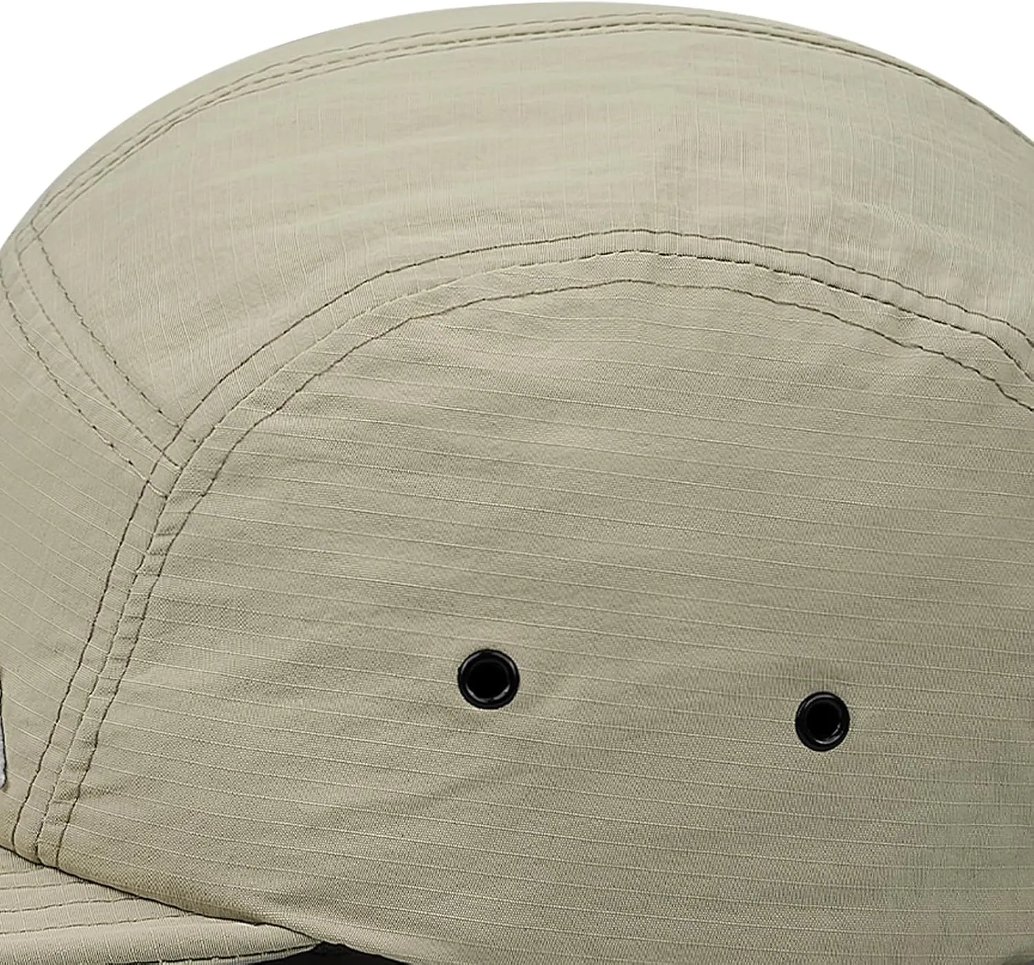 Clakllie 5 Panel Hat for Women Men Waterproof Flat Bill Hats Short Brim Baseball Cap Unstructured Golf Dad Hats Trucker Cap