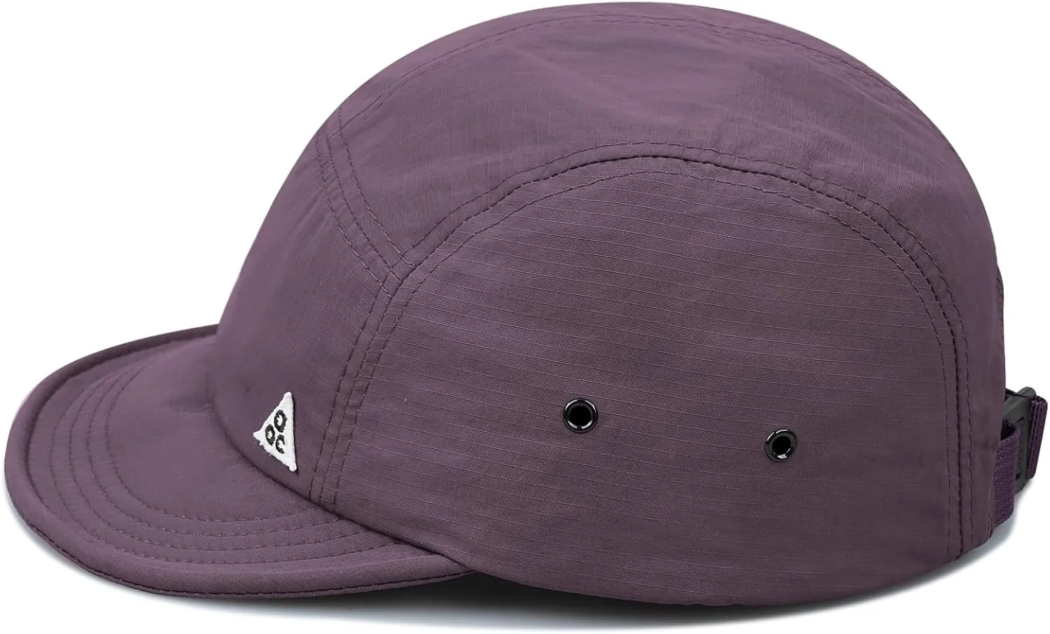 Clakllie 5 Panel Hat for Women Men Waterproof Flat Bill Hats Short Brim Baseball Cap Unstructured Golf Dad Hats Trucker Cap