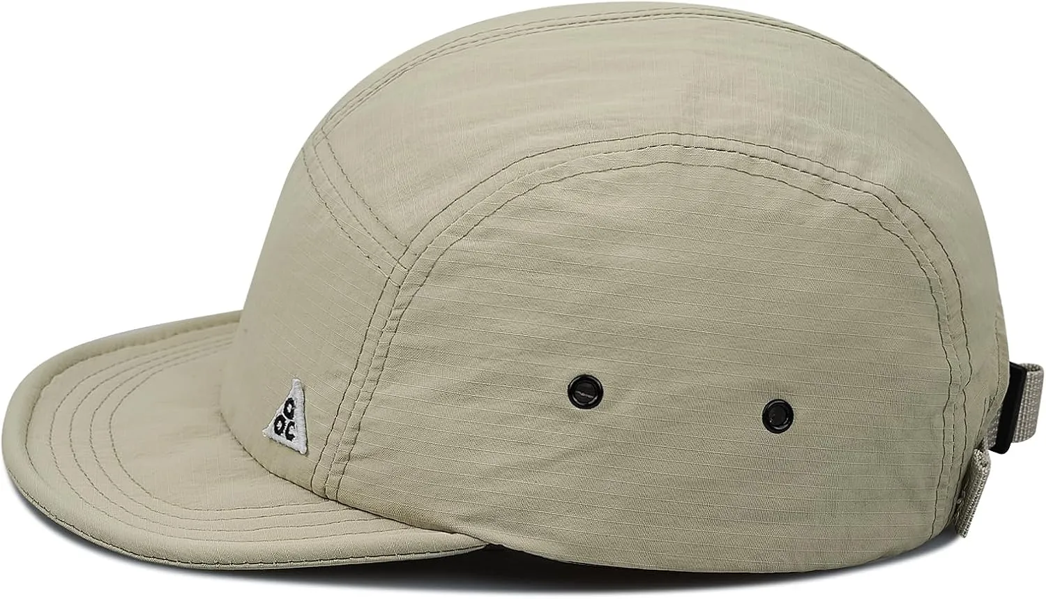 Clakllie 5 Panel Hat for Women Men Waterproof Flat Bill Hats Short Brim Baseball Cap Unstructured Golf Dad Hats Trucker Cap