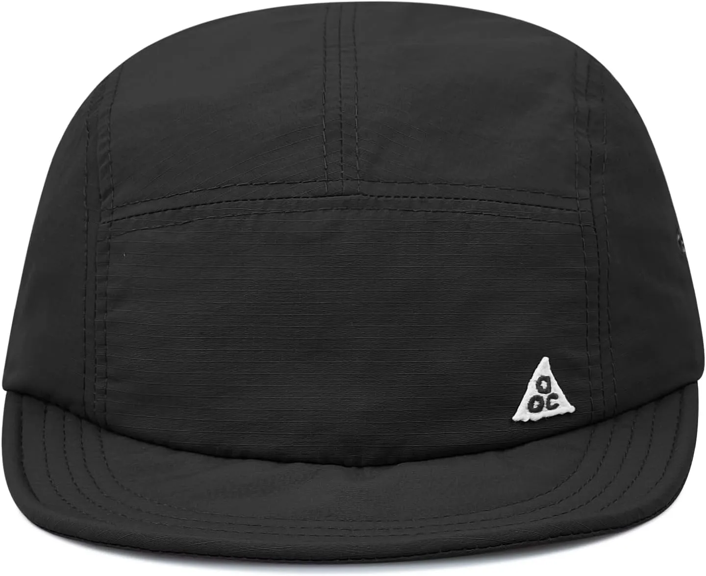 Clakllie 5 Panel Hat for Women Men Waterproof Flat Bill Hats Short Brim Baseball Cap Unstructured Golf Dad Hats Trucker Cap
