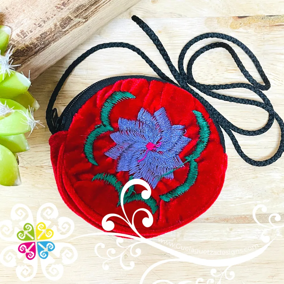 Cookie Flower Velvet Small Bag - Children Crossover