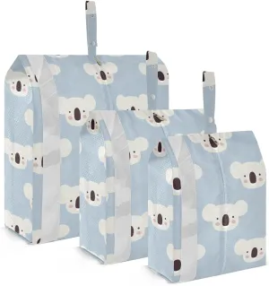 Cute Koala Packing Cubes for Travel, Lightweight Travel Packing Organizers Luggage Bags for Travel Accessories Travel Essentials