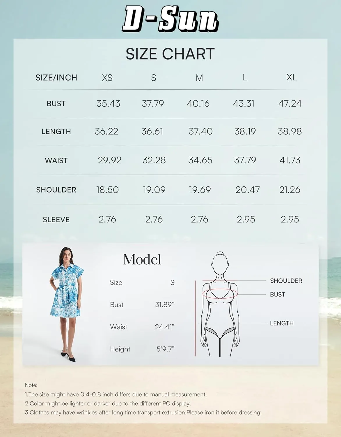 D-Sun Women Button Down Shirt Dress V-Neck Floral Printed Short Sleeve Mini Dress Casual Belted Short Party with Pocket