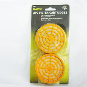 Dual Cartridge Respirator Activated Carbon Filter Replacement Dust Paint Mask !