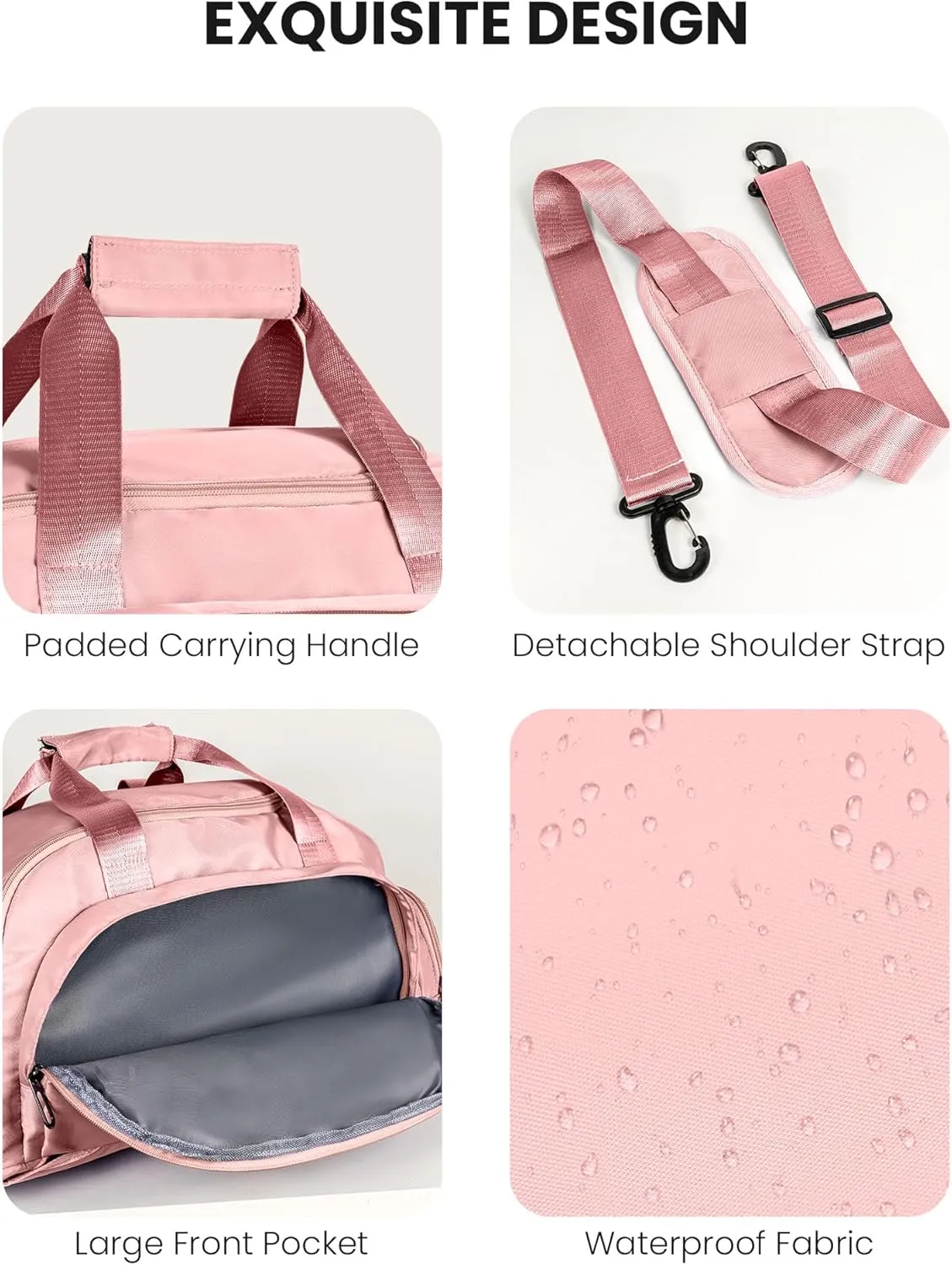 Gifts for 3 4 5 6 7 8 9 10 11 12 13 Year Old Girls, Initial Gym Bags with Shoe Compartment, Personalized Girl Duffel Bag, Monogram Kid Overnight Bags, Teen Weekend Bag (Letter S)
