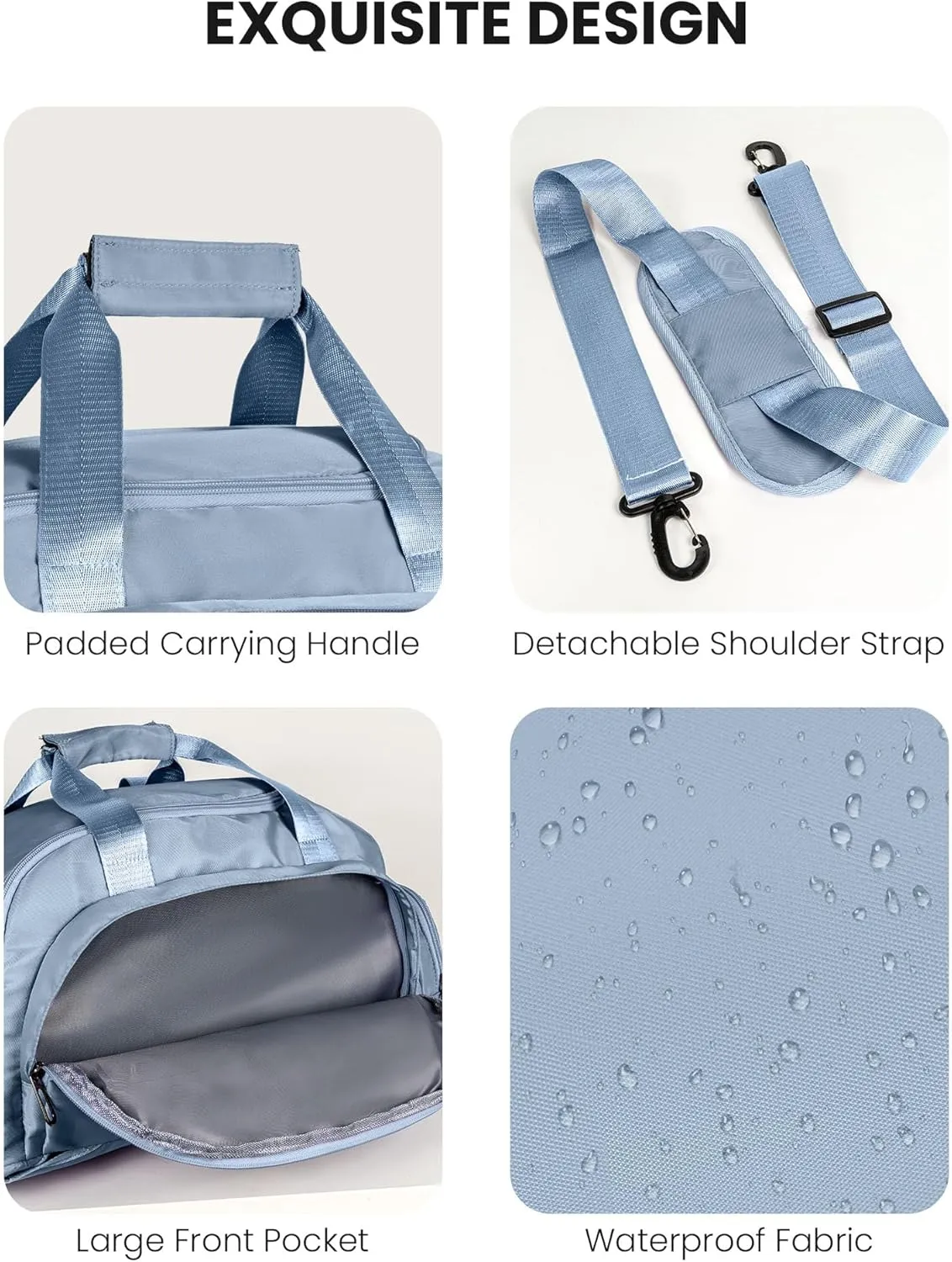 Graduation Gifts, Initial Gym Bags with Shoe Compartment, Personalized Girl Duffel Bag, Monogram Kid Overnight Bags, Teen Present Weekend Bag Birthday Gift for Kids (Letter S)