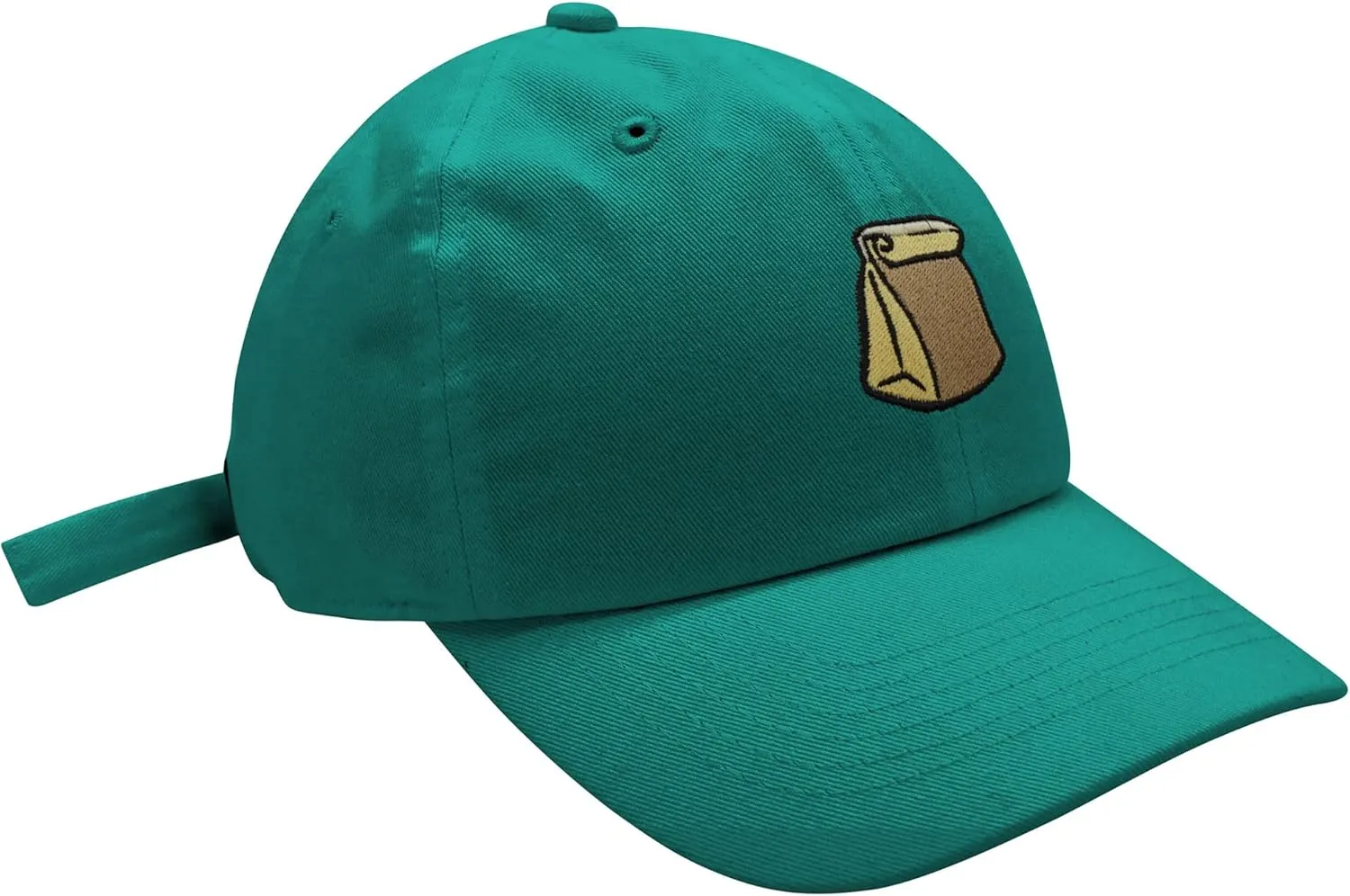 JPAK Paper Bag Baseball Cap Embroidered Cotton Dad Hat - Grocery