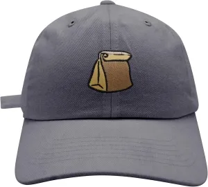 JPAK Paper Bag Baseball Cap Embroidered Cotton Dad Hat - Grocery