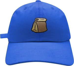 JPAK Paper Bag Baseball Cap Embroidered Cotton Dad Hat - Grocery