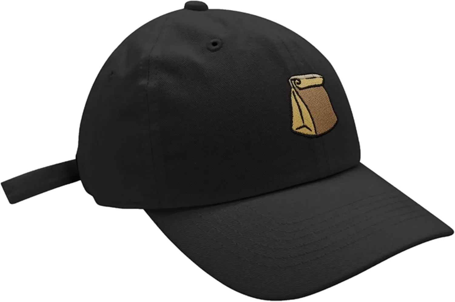 JPAK Paper Bag Baseball Cap Embroidered Cotton Dad Hat - Grocery