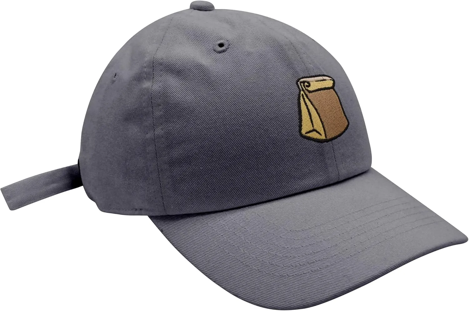 JPAK Paper Bag Baseball Cap Embroidered Cotton Dad Hat - Grocery
