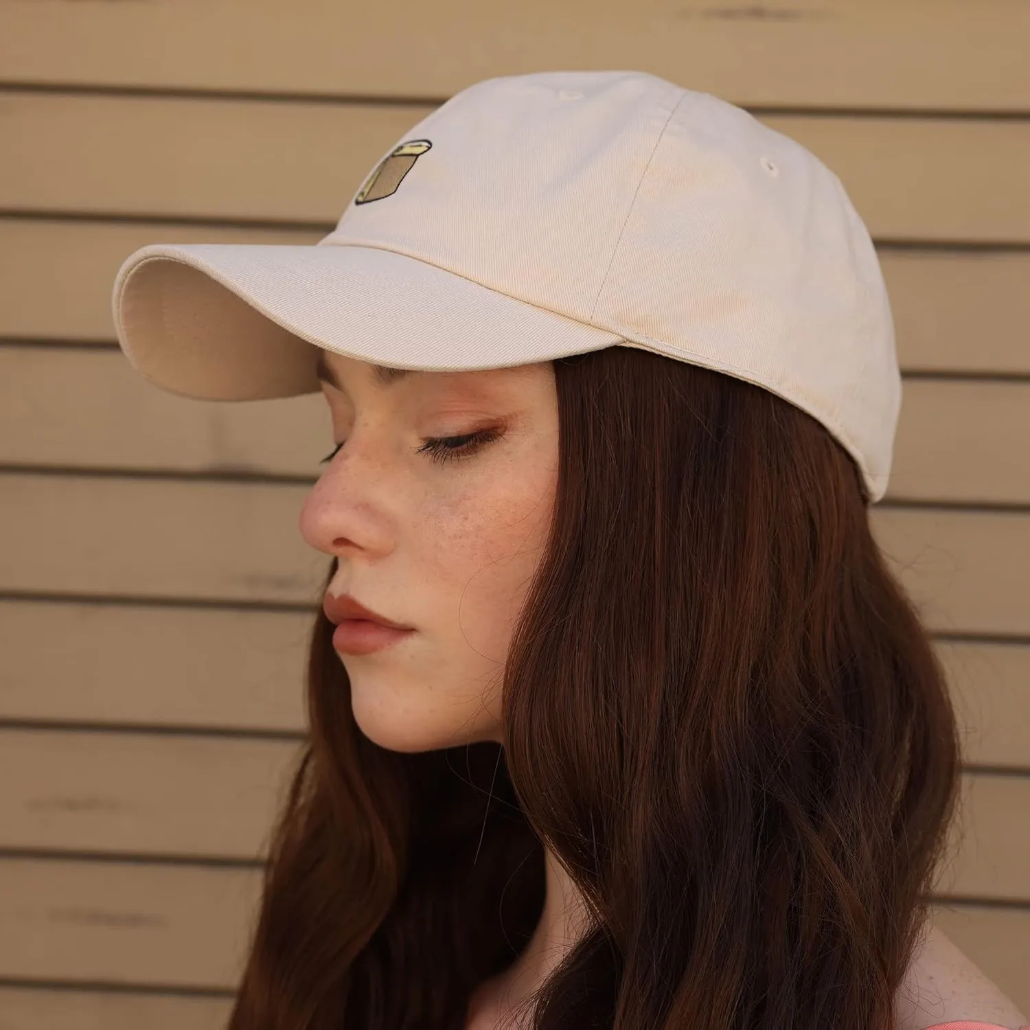 JPAK Paper Bag Baseball Cap Embroidered Cotton Dad Hat - Grocery