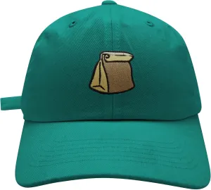 JPAK Paper Bag Baseball Cap Embroidered Cotton Dad Hat - Grocery