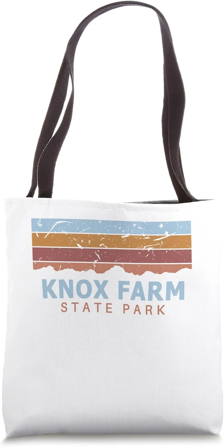 Knox Farm State Park New York Retro Cool Tote Bag