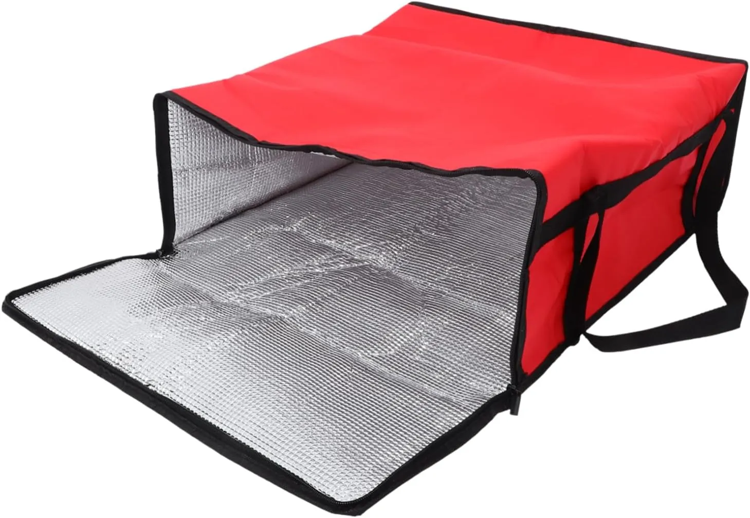 Large Capacity Insulated Bag Reusable Pizza Warmer Bag for Shopping Decorative