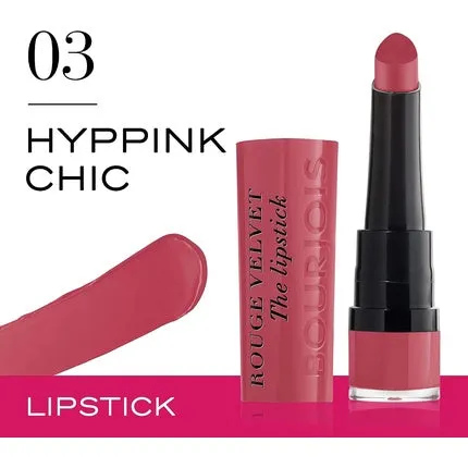 Lipstick Rouge Velvet 03 Hyppink Chic, Bourjois