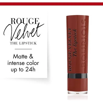 Lipstick Rouge Velvet 12 Brunette 30 ml, Bourjois