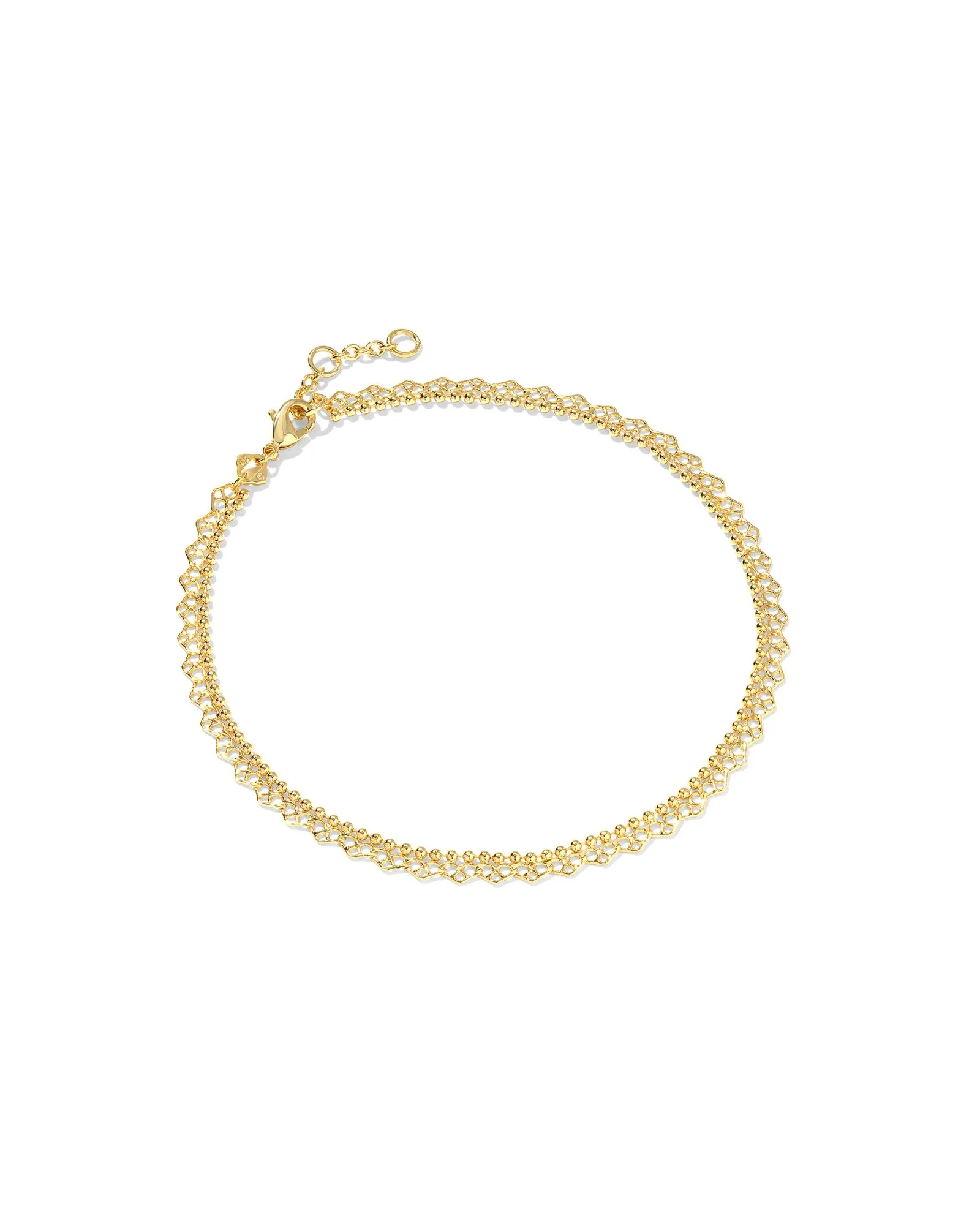 Mallory Rose Anklet Gold