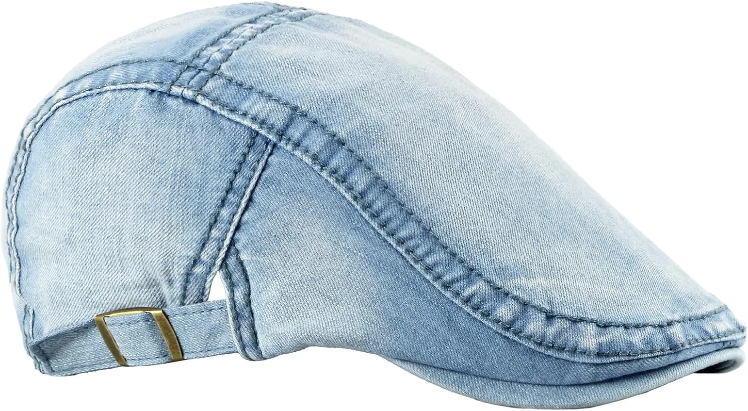 meioro Women Denim Newsboy Cap Cotton Flat Cap Ivy Gatsby Driving Hunting Gatsby Cabbie Hats for Men