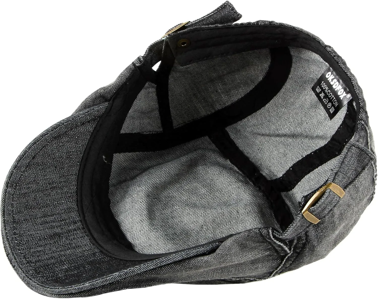 meioro Women Denim Newsboy Cap Cotton Flat Cap Ivy Gatsby Driving Hunting Gatsby Cabbie Hats for Men