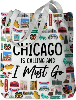 New York Chicago Nashville Paris Italy Los Angeles Las Vegas Lover Gifts Tote Bag Beach Bag Travel Souvenir Gift