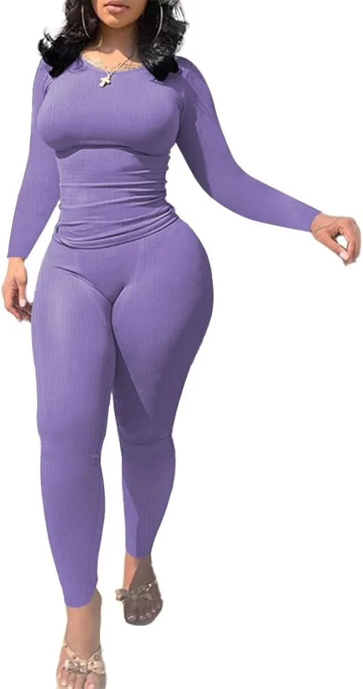 Nimsruc Two Piece Outfits For Women Casual Jogging Suits