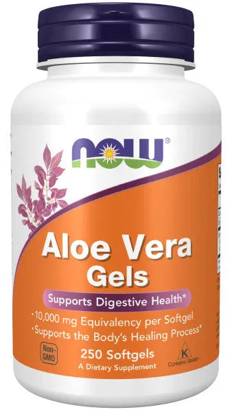 Now Aloe Vera 10,000mg Softgels 250ct