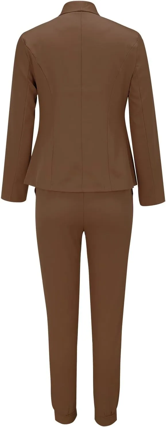 Oprah's Favorite Things 2025 Blazer Set For Women Long Sleeve Dressy Office Suits Elegant Casual Business Sets Clothes