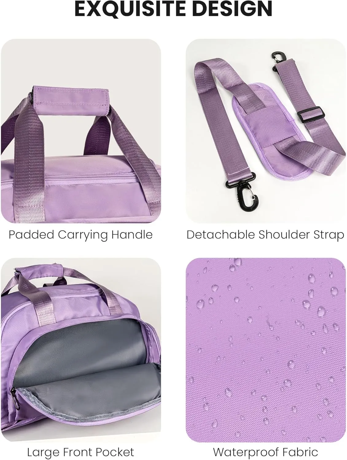 Preppy Stuff-Travel Essentials-Gifts for Girls 16-18, Initial Gym Bags with Shoe Compartment, Personalized Girl Duffel Bag, Monogram Kid Overnight Bags, Teen Weekend Bag (Letter J)