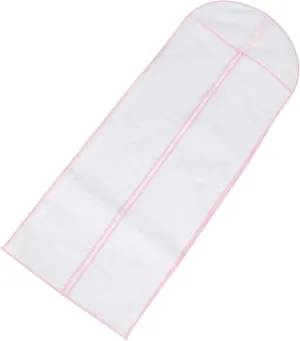 PRETYZOOM 1pc Wedding Dress Dust Cover Bachelorette of Nonwoven Bags Bridal Wedding Gown Storage Bag Wedding Dress Travel Bag Garment Bags for Bridesmaid Dress Women Pink Non-woven Fabric